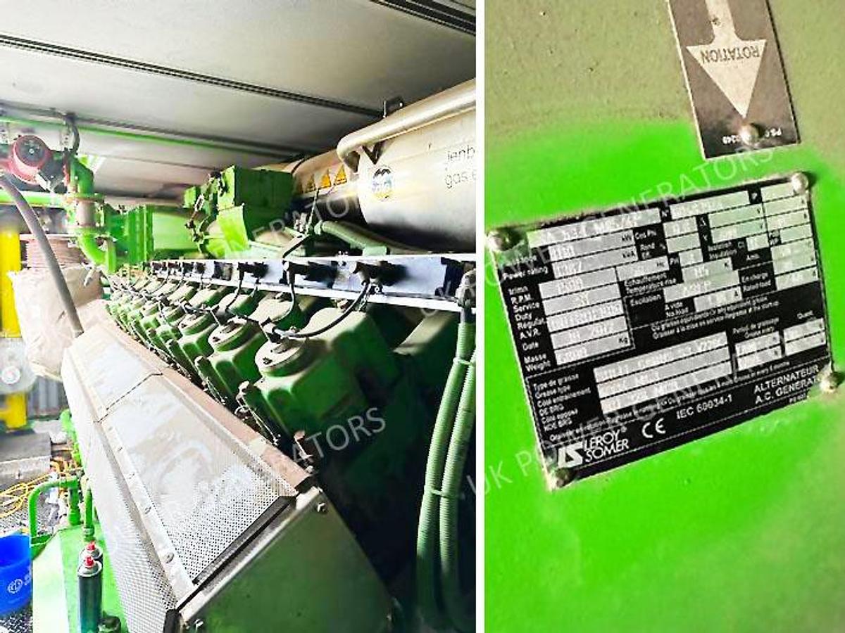 Used 2012 Jenbacher 416 Gas Containerised package