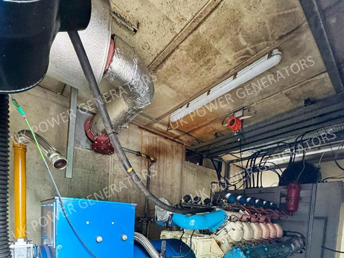 Used 2004 MAN Containerised Gas Generator 280 kW