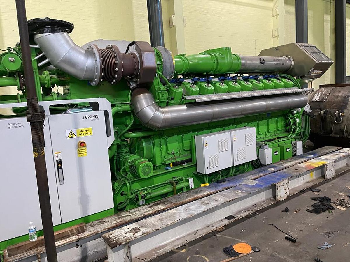Used 2009 JENBACHER J620GSE139 Engine Only - Almost Brand New -