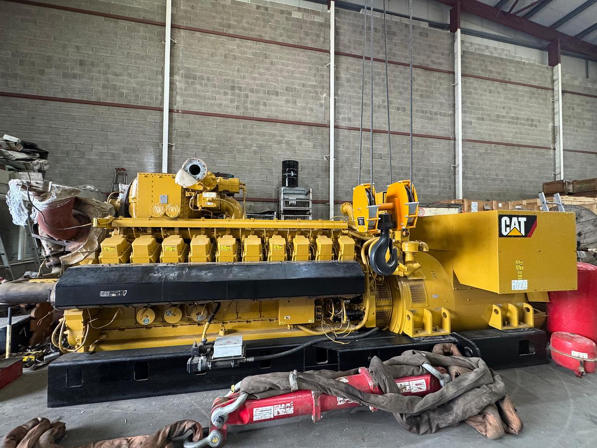 Used 2013 Caterpillar G3520H Gas Generator - 2.5 MW