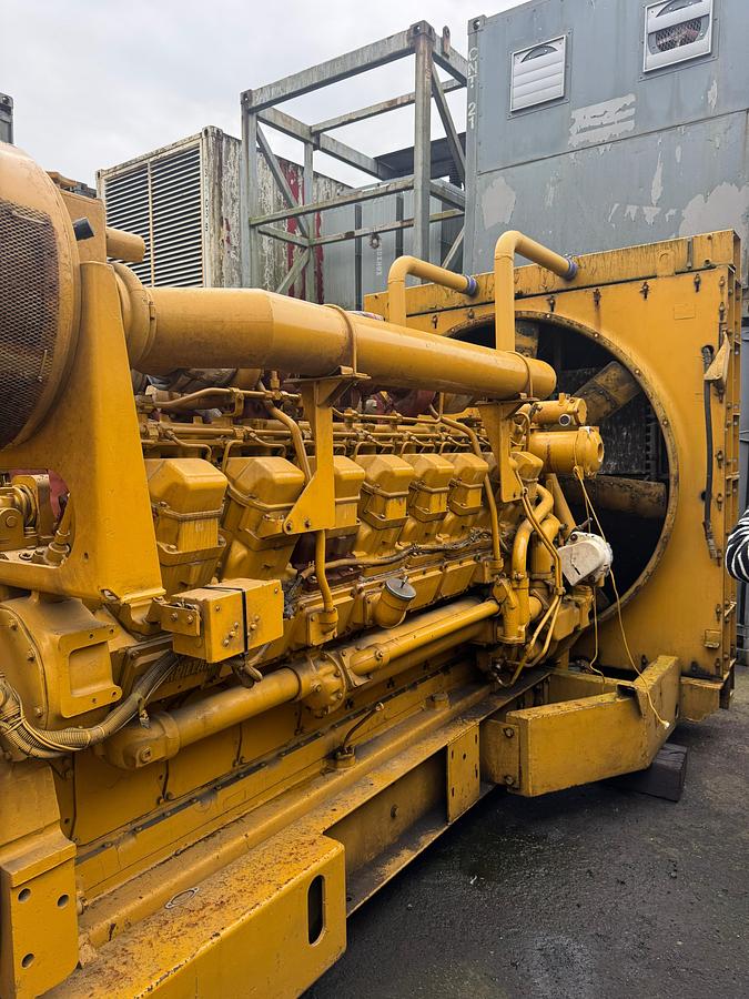Used 1995 Caterpillar 3516 DITA Diesel Generating Set