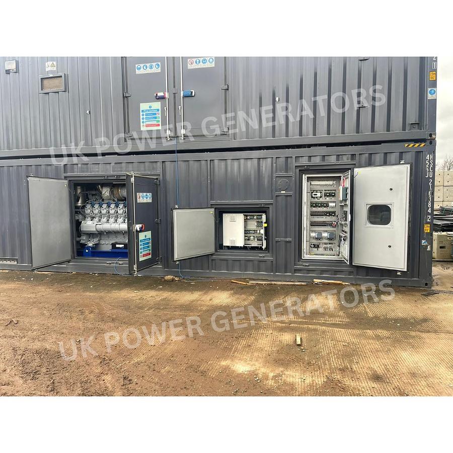 2021 MTU 20V4000L64FNER New Gas Generator Containerised Package