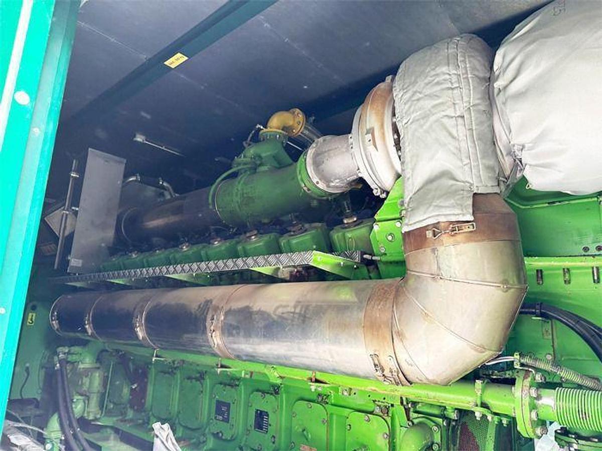 Jenbacher 620 Gas Generator Containerized Package 3 MW unit