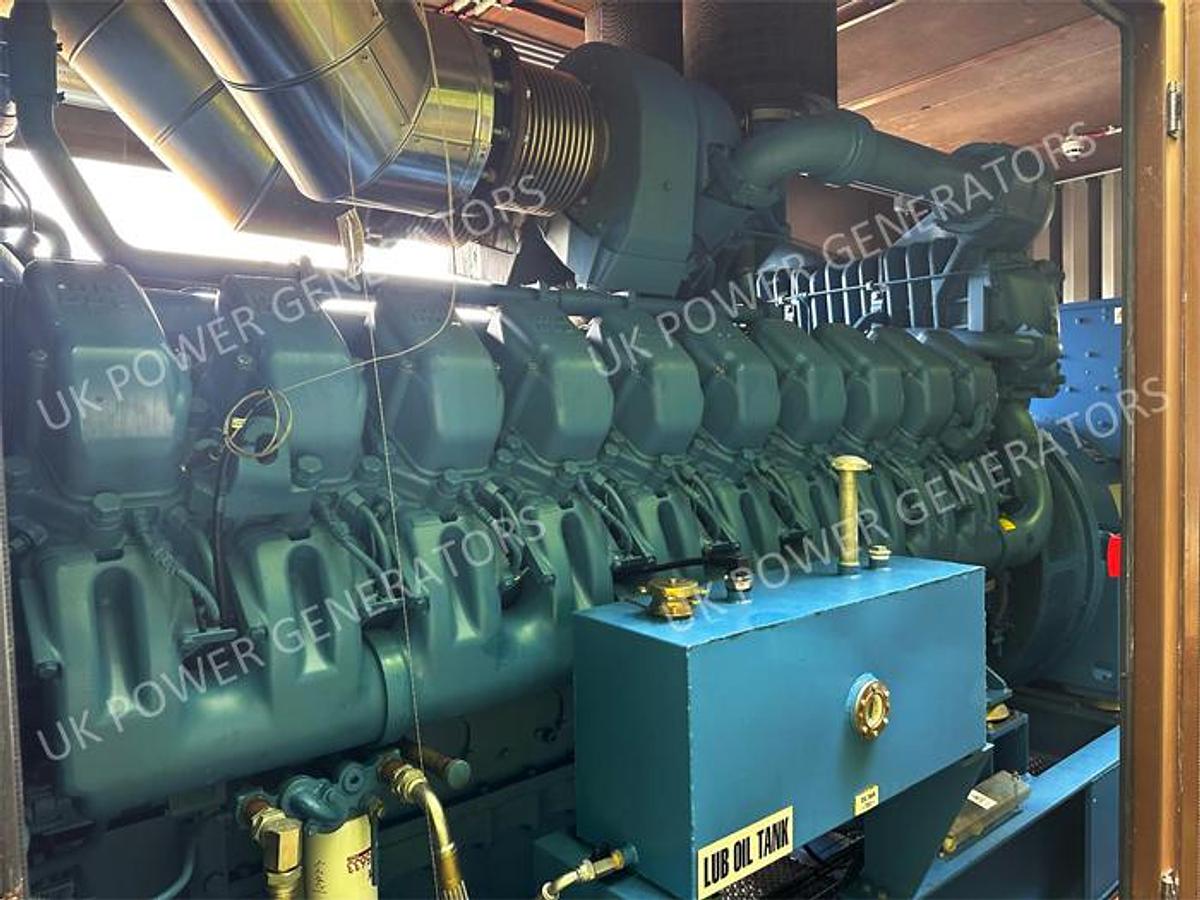 Used MTU 20V4000 Diesel Generator Containerized Package 2 Units