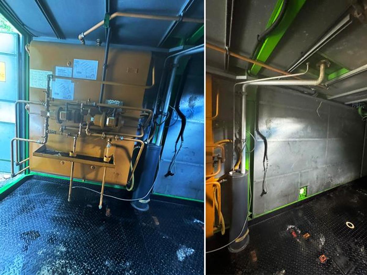 Used Empty containers for Jenbacher 320