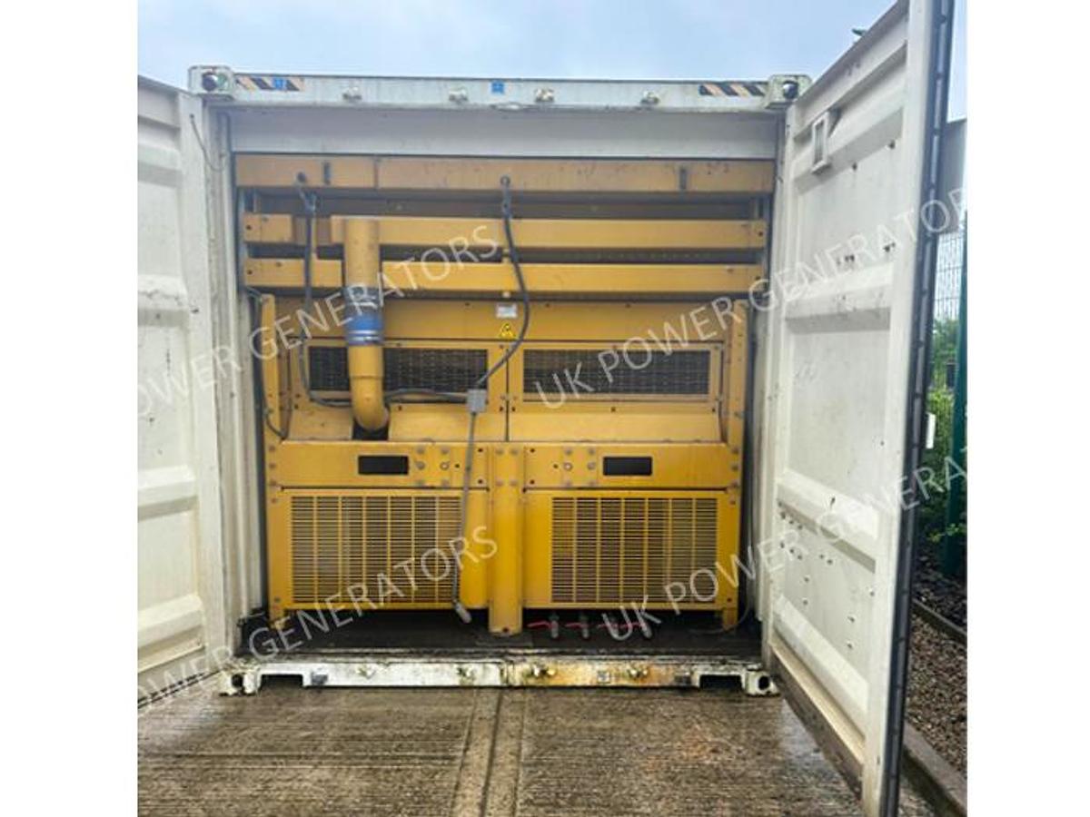 Used 2012 Caterpillar 3516C Gas Generator Containereed Package XL