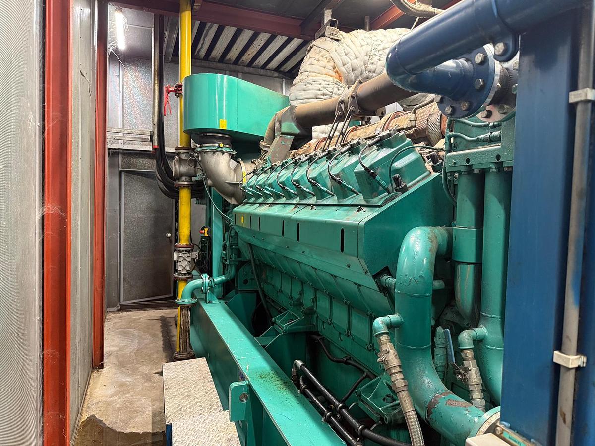 Used Cummins QSV91 Gas Unit – 2000 kW Industrial Powerhouse