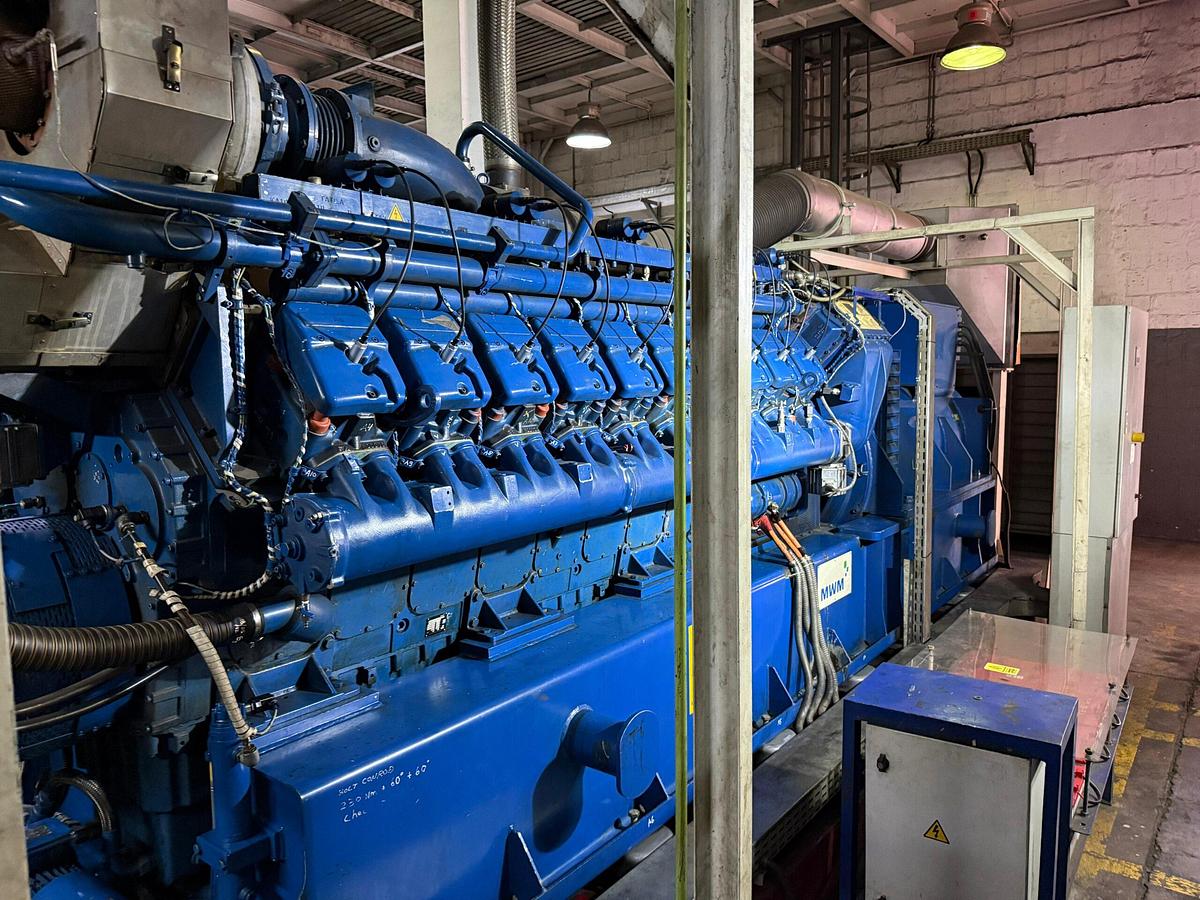 Used 3 x MWM TCG 2020 V20 GAS GENERATOR 6MW Power Plant