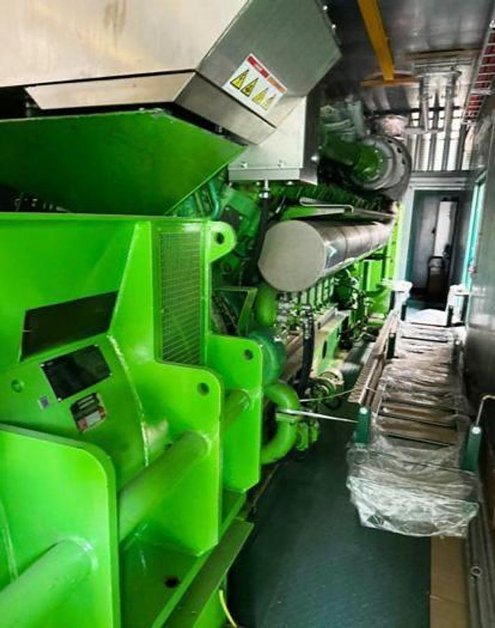 Jenbacher 620 Gas Generator Containerized Package 3 MW unit