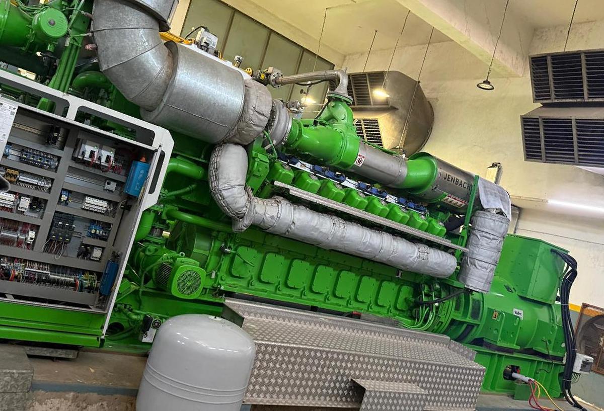 Used 2022 Jenbacher INNO 2 x J616 GS-J101 Natural Gas Generating Set 2.7MW Very Low Hours