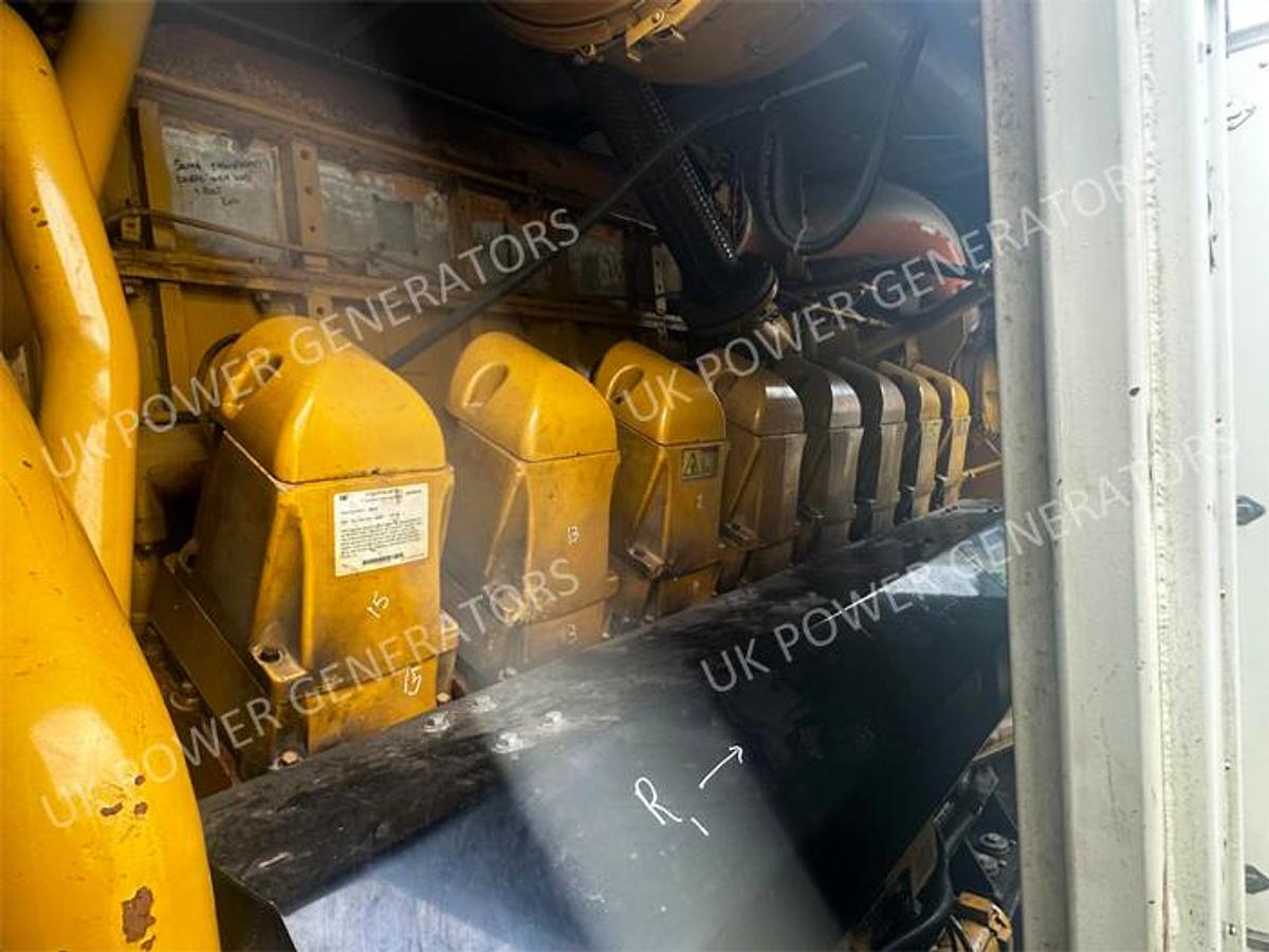 Used 2012 Caterpillar 3516C Gas Generator Containerized Package XL