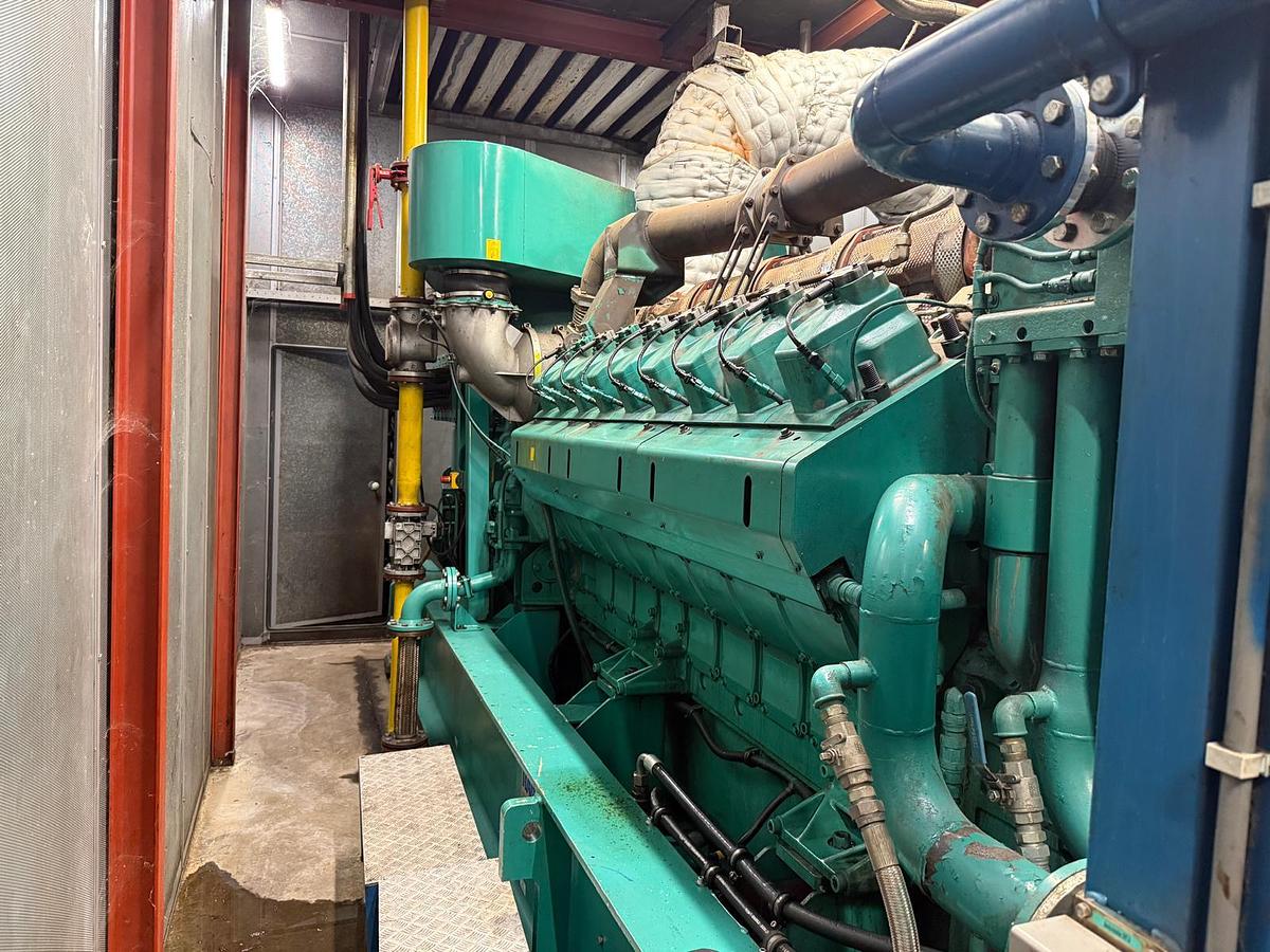 Used 2007 Cummins QSV91-G2 Gas Generator – 2MW