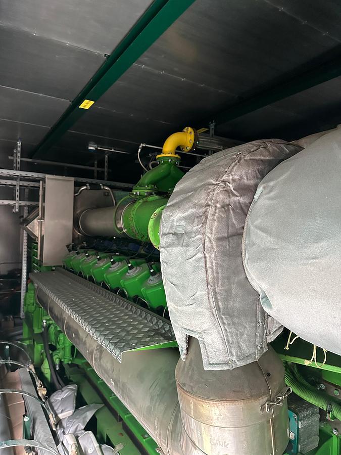 2023 Jenbacher 616 2.5 MW Containerized Natural Gas Generating Set x 2 units