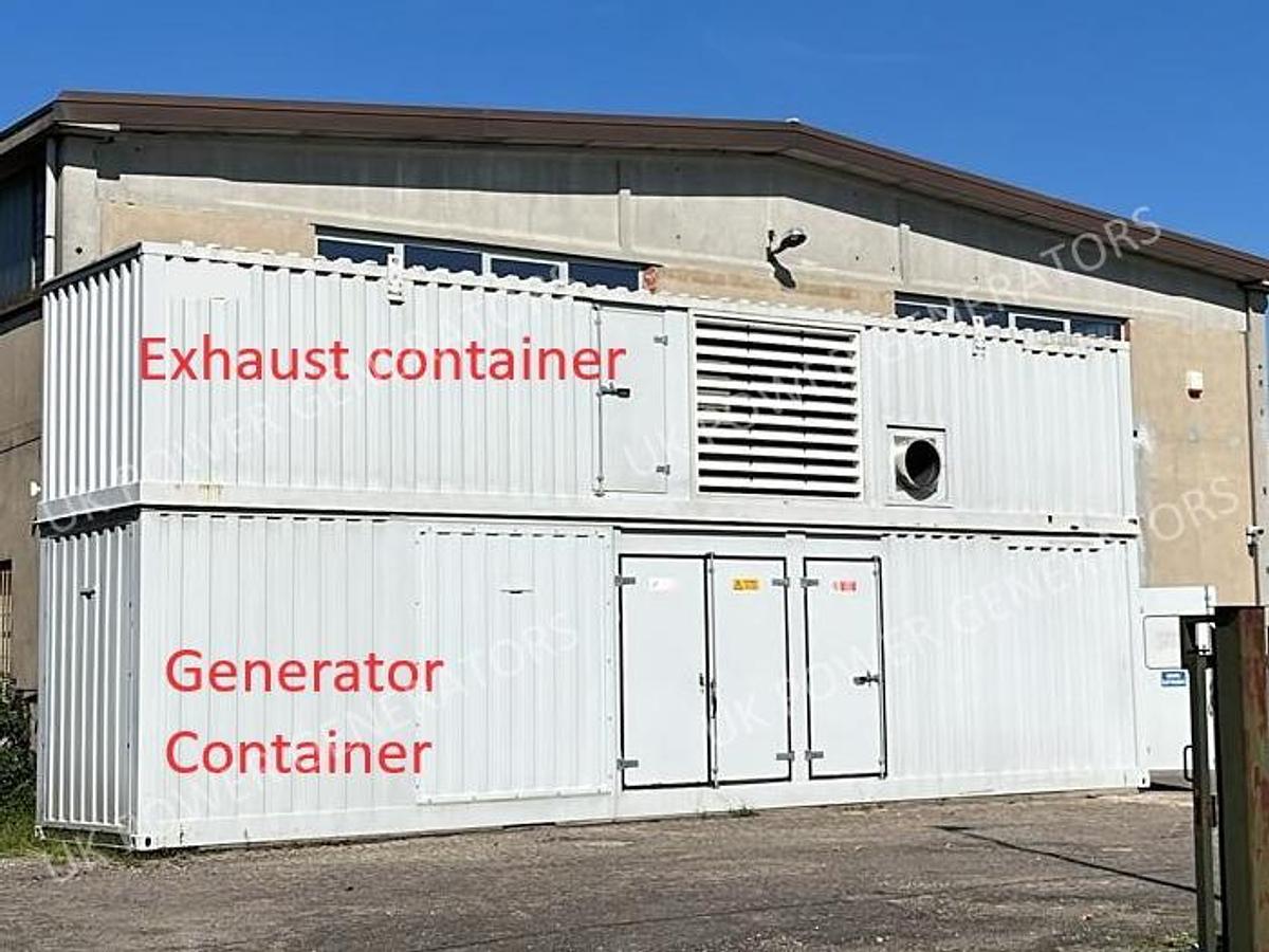 MTU 12V4000 Diesel Generator Containerized Pacage