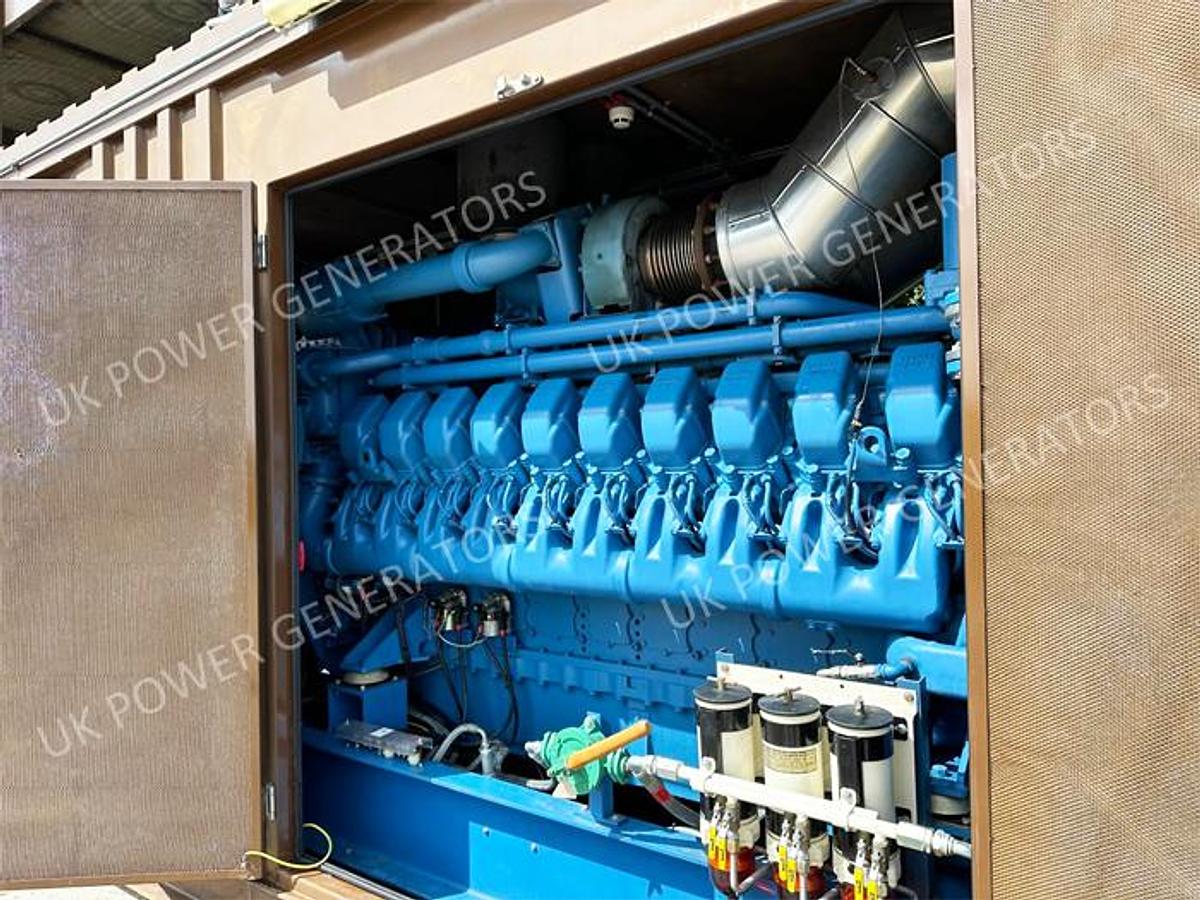 Used MTU 20V4000 Diesel Generator Containerized Package 2 Units