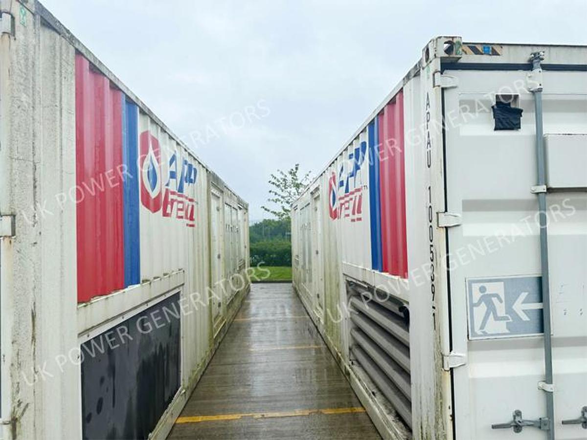 Used 2012 Caterpillar 3516C Gas Generator Containerized Package XL