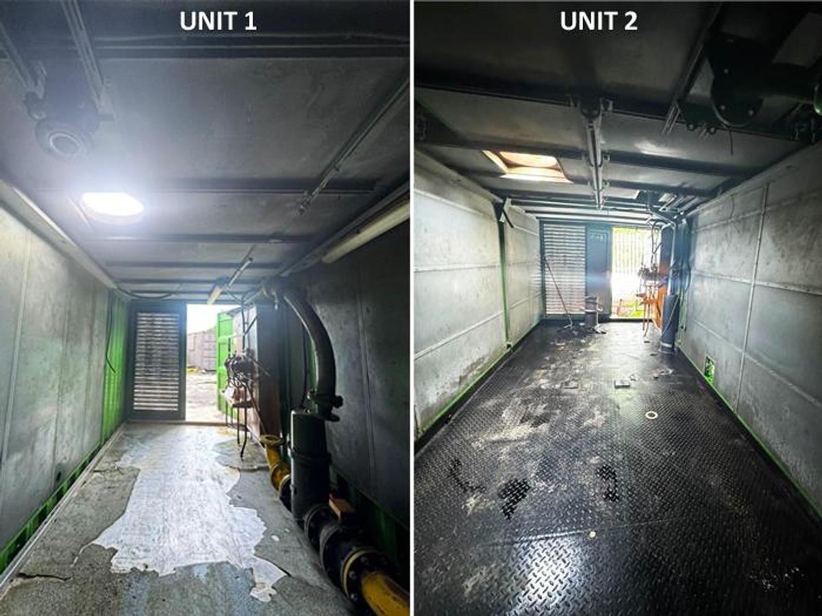 Used Empty containers for Jenbacher 320