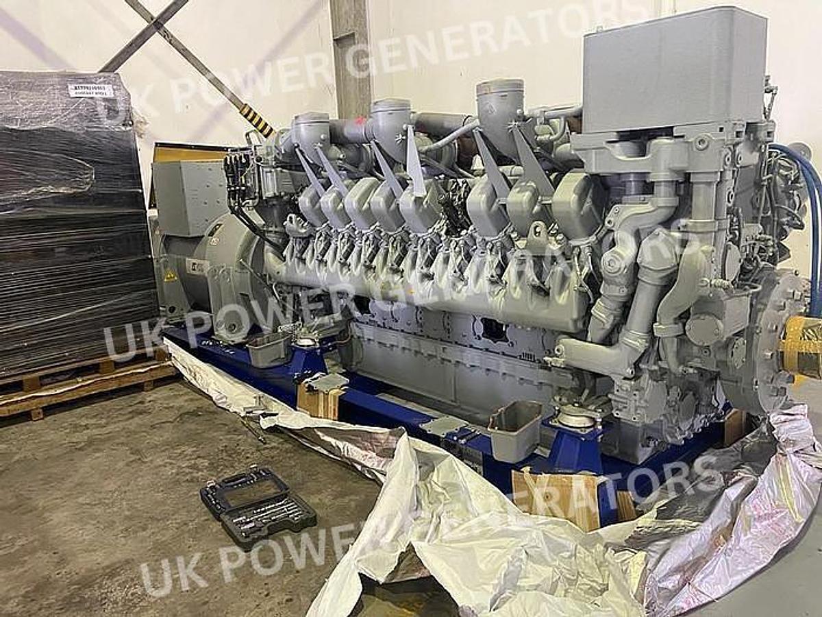 2017 MTU 20V4000 DS 2750 Diesel Generating Set New