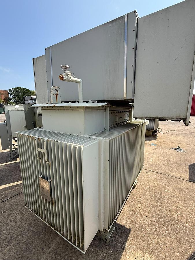 Used 2013 FEDERAL TRANSFORMERS CO LLC 1500 kVA 11kV / 415V Oil Immersed Distribution Transformer ONAN Cooling 2013