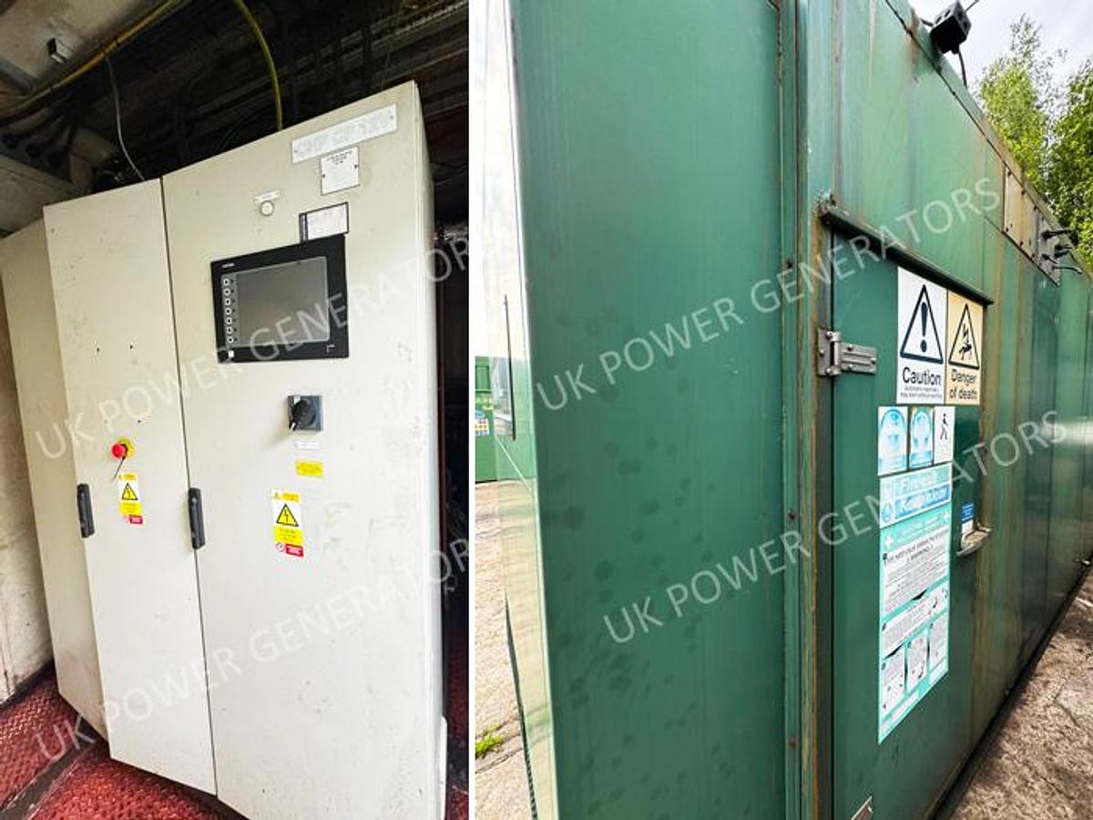 Used 2004 MAN Containerised Gas Generator 280 kW