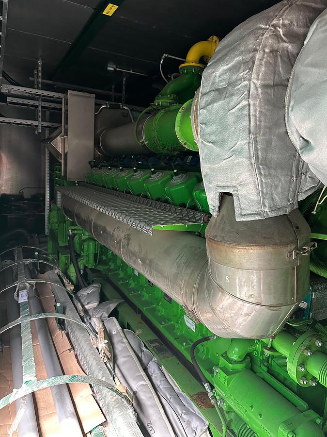 2023 Jenbacher 616 2.5 MW Containerized Natural Gas Generating Set x 2 units