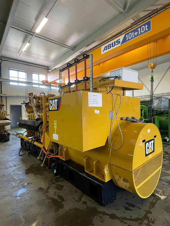 Used 2015 Caterpillar G3516H 6MW Complete Power Plant & 2MW each