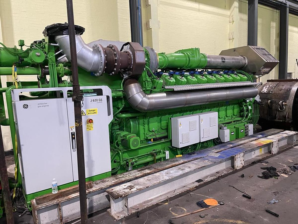 Used 2009 JENBACHER J620GSE139 Engine Only - Almost Brand New -