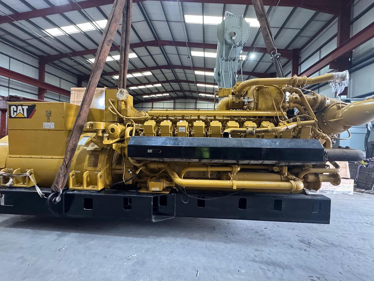 Used 2013 Caterpillar G3520H Gas Generator - 2.5 MW