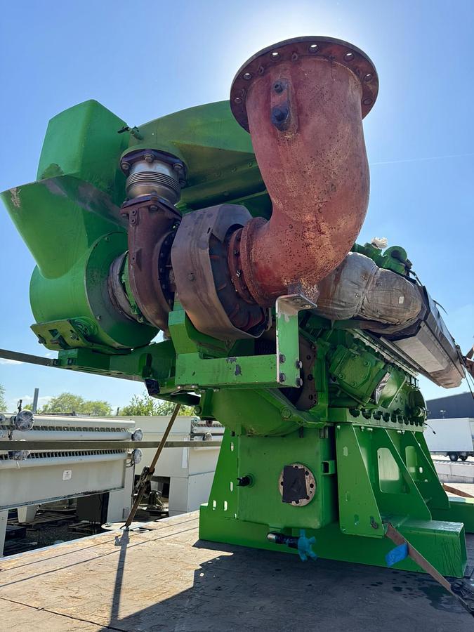 Used Jenbacher 420 – Engine Block – Gas Engine J420 Block Only