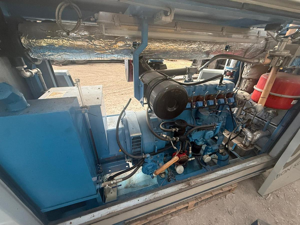 Used 2011 ARROW 35 kWe Arrow VR3-330 Gas CHP Generator Enalco Heat Exchanger Heinzmann Control