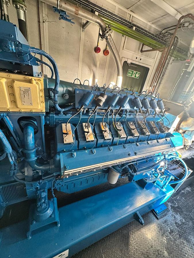 Used 2022 Caterpillar Energy Solutions / MWM TCG 3016 V16 Gas CHP Unit