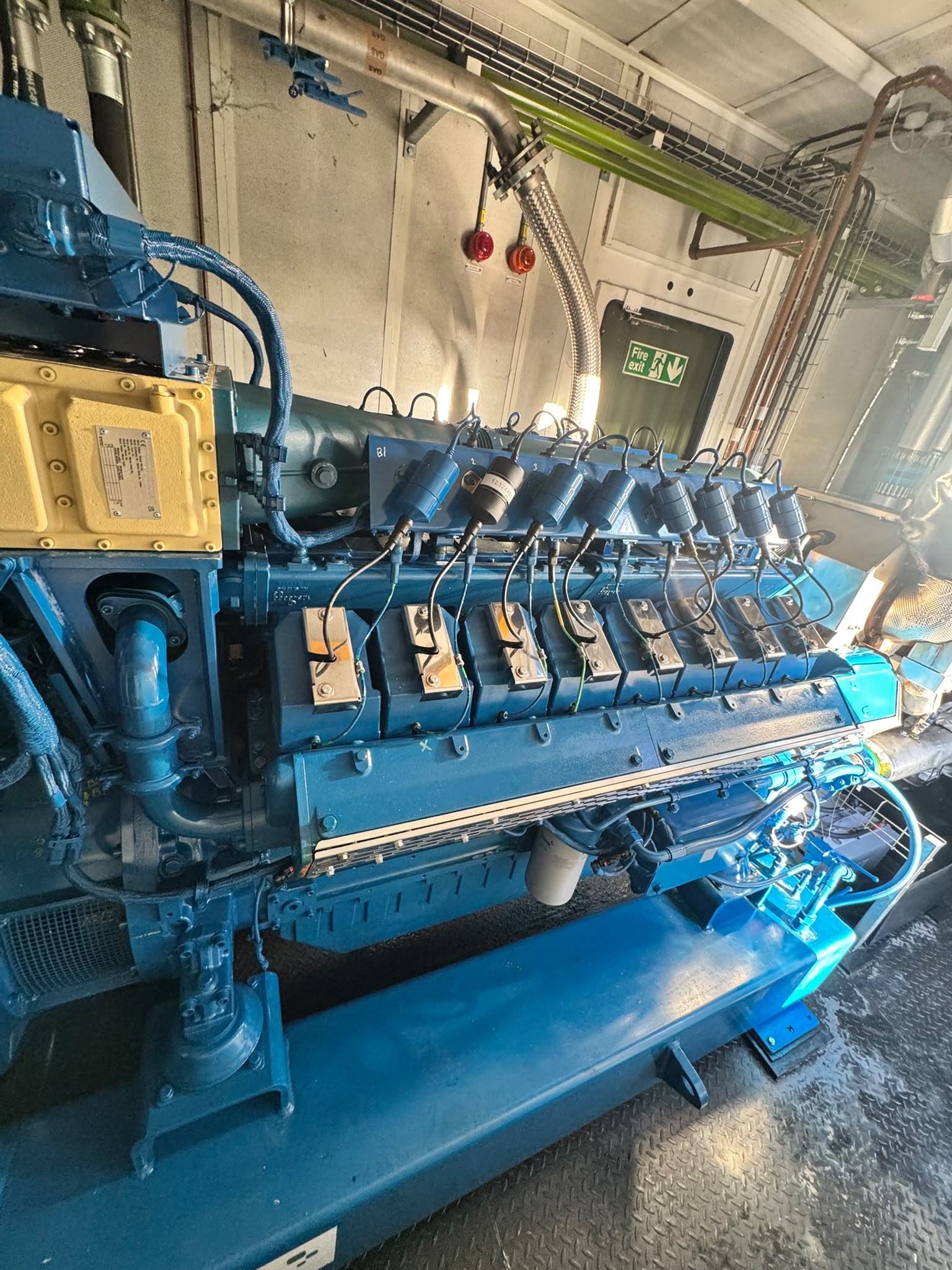 Used 2022 Caterpillar Energy Solutions / MWM TCG 3016 V16 Gas CHP Unit