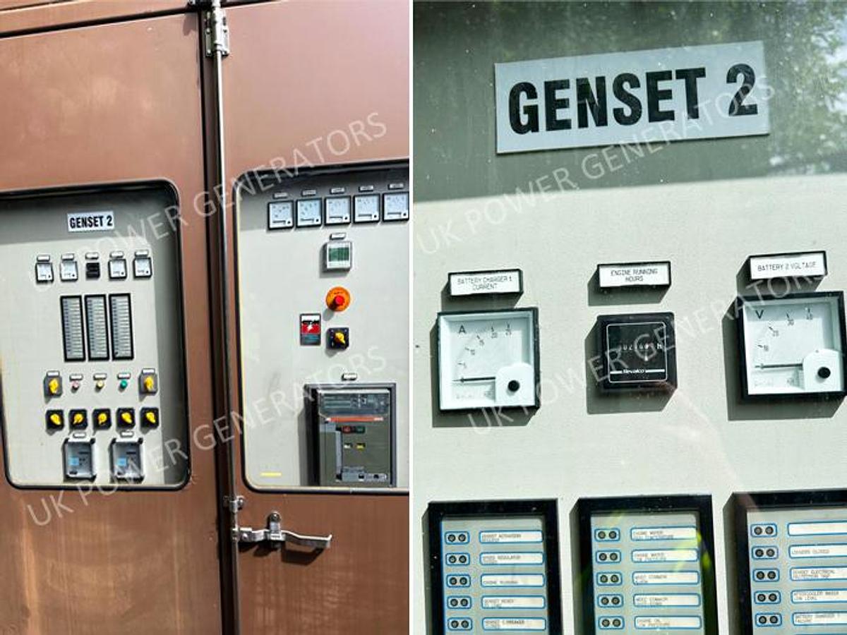 Used MTU 20V4000 Diesel Generator Containerized Package 2 Units