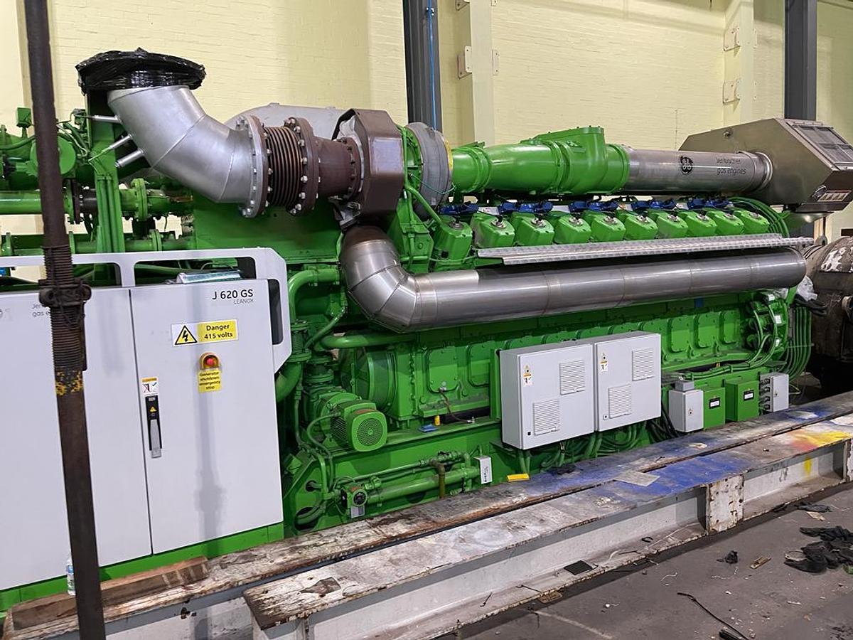 Used 2009 JENBACHER J620GSE139 Engine Only - Almost Brand New -