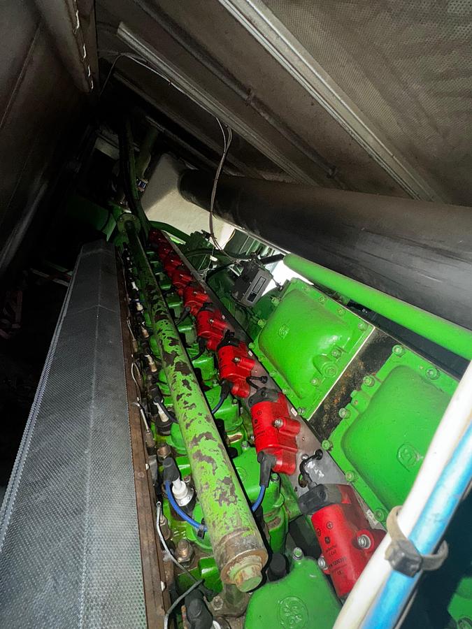 Used 1999 GE - Jenbacher 320 Containerized Genset - 1095kW