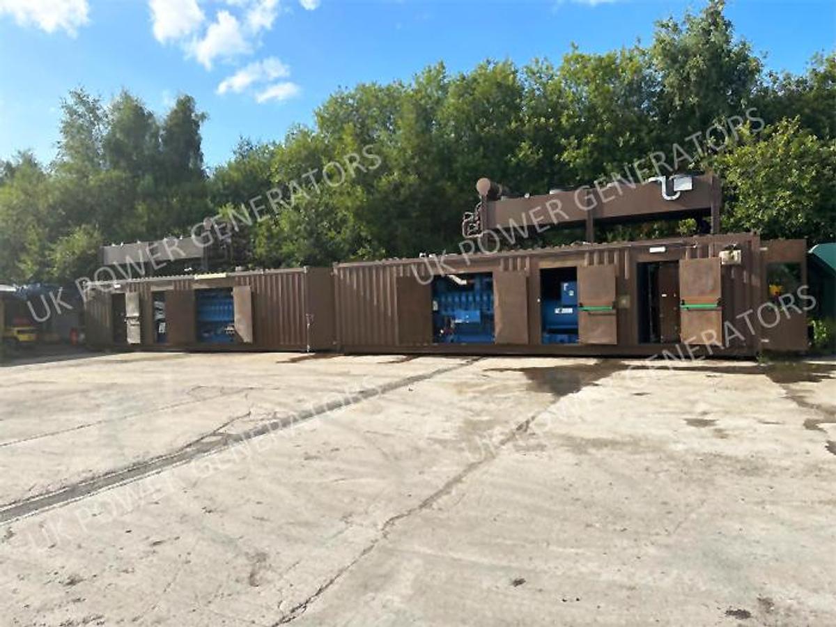 Used MTU 20V4000 Diesel Generator Containerized Package 2 Units