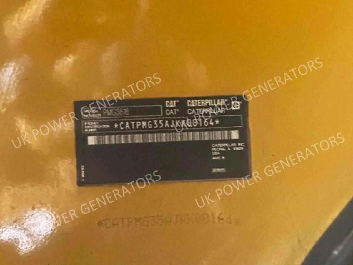 Used 2012 Caterpillar 3516C Gas Generator Containerized Package XL