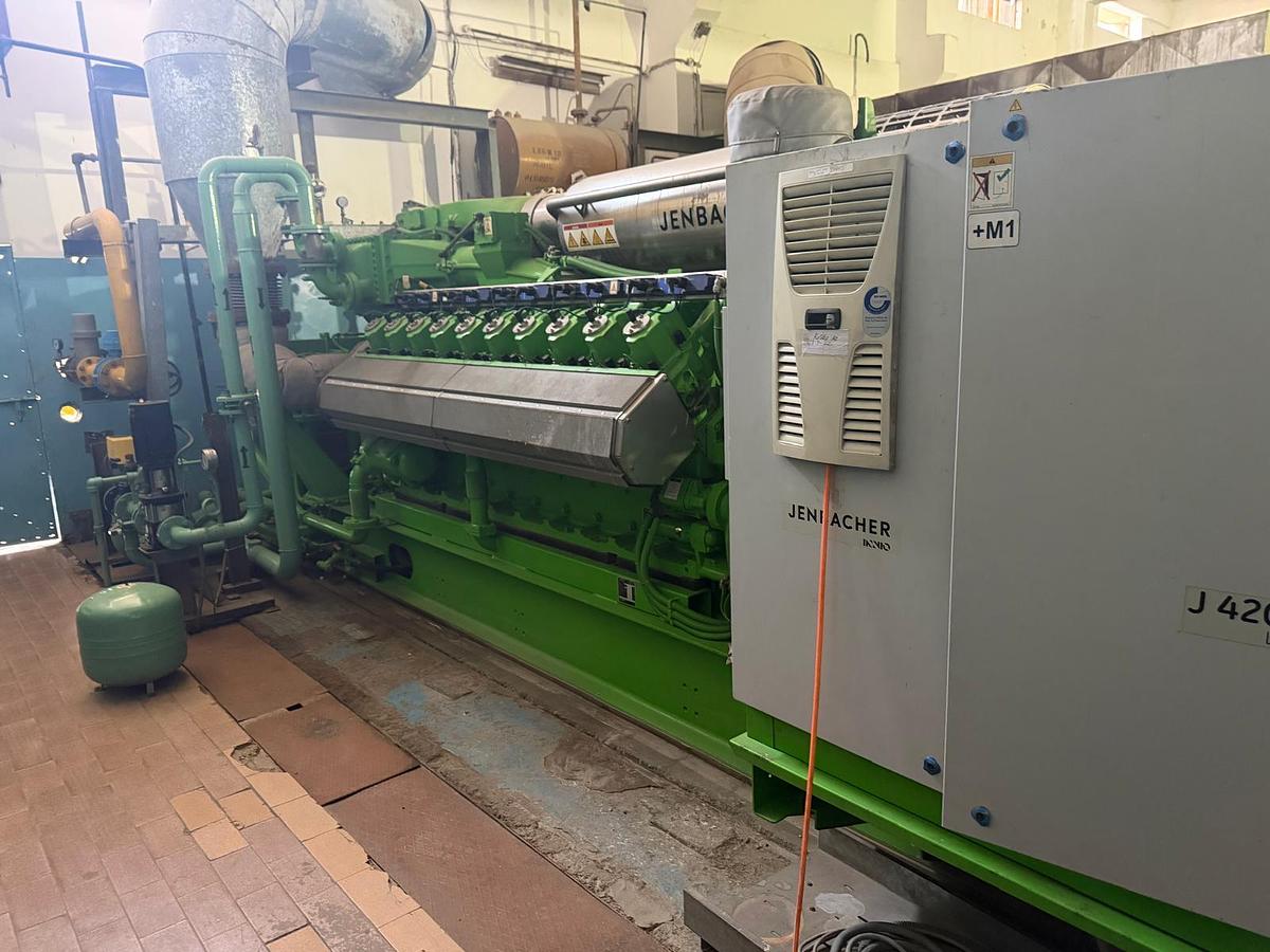 Used 2021 Jenbacher 1500 kW Gas Generating Set Jenbacher J420 GS-B05