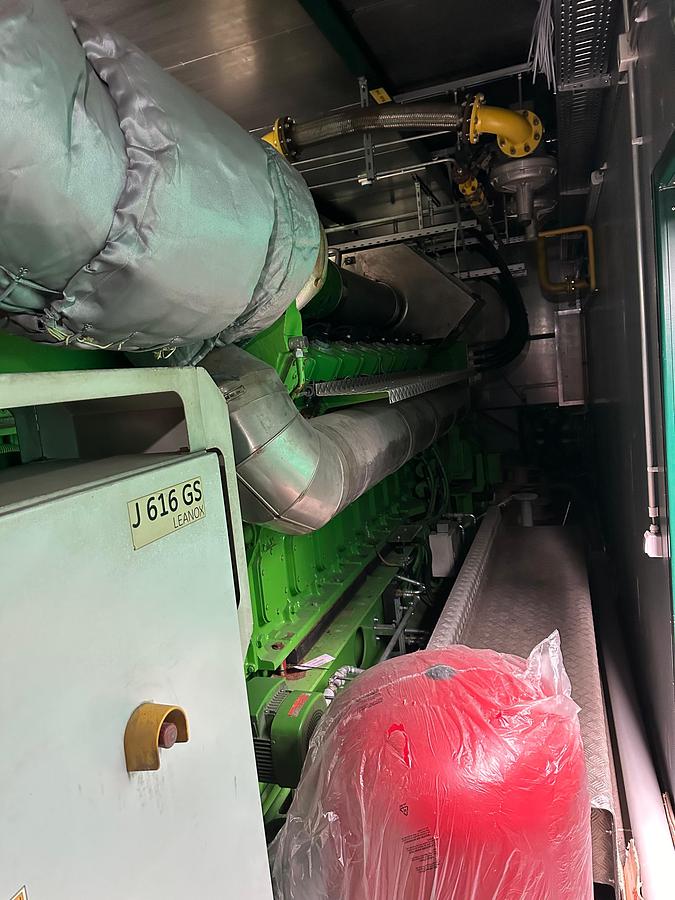 2023 Jenbacher 616 2.5 MW Containerized Natural Gas Generating Set x 2 units