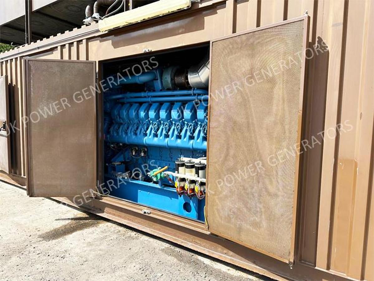 Used MTU 20V4000 Diesel Generator Containerized Package 2 Units