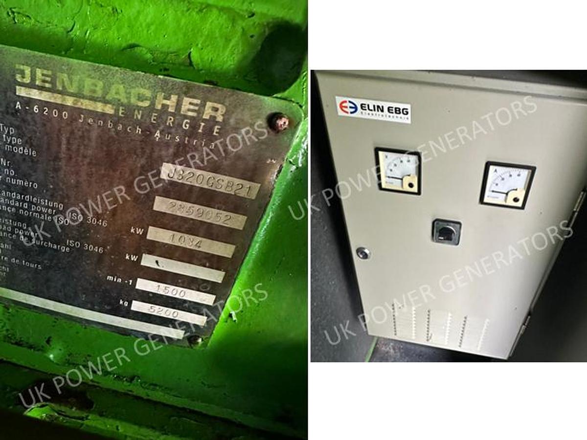 Used Jenbacher J320 Gas Generator Containerized Package