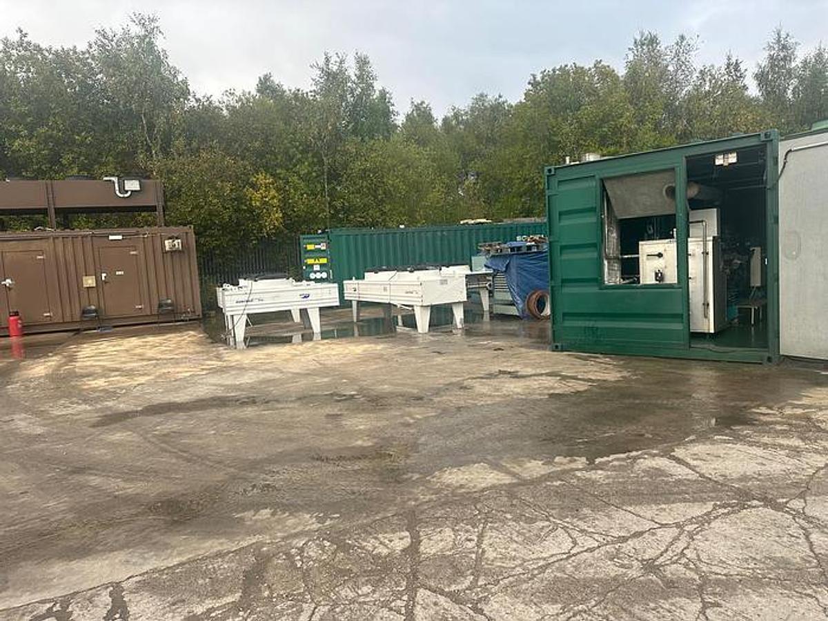 Scania Gas containerized 2x identical genset