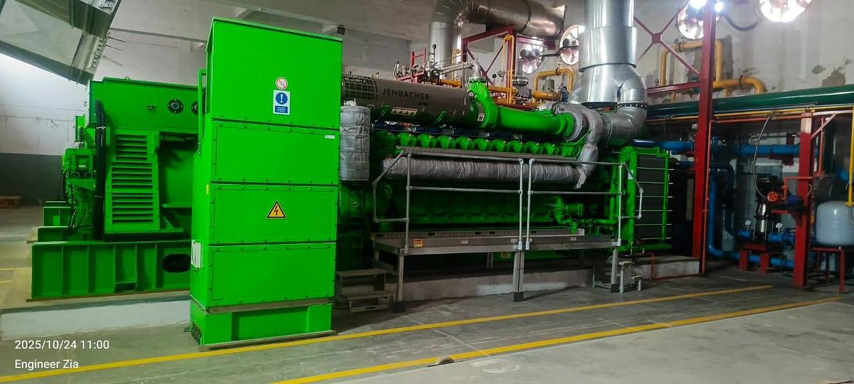 Used 2023 Jenbacher JMS 620 GS-NL 3.356 MW Unit - Natural Gas 11kV