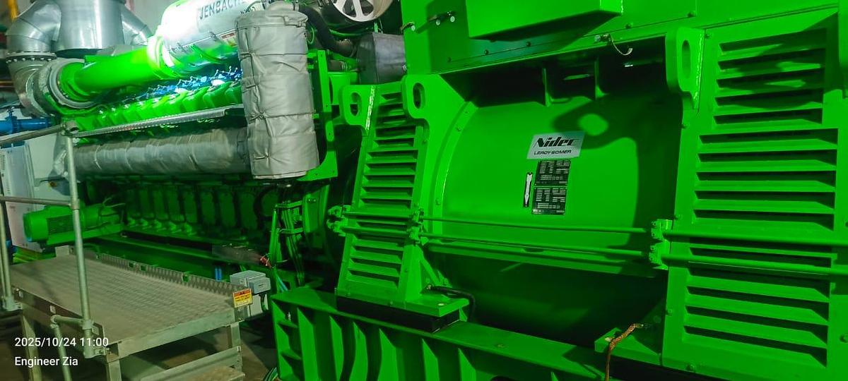 Used 2023 Jenbacher JMS 620 GS-NL 3.356 MW Unit - Natural Gas 11kV