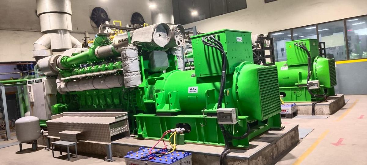 Used 2022 Jenbacher INNO  2 x J616 GS-J101 Natural Gas Generating Set 2.7MW Very Low Hours