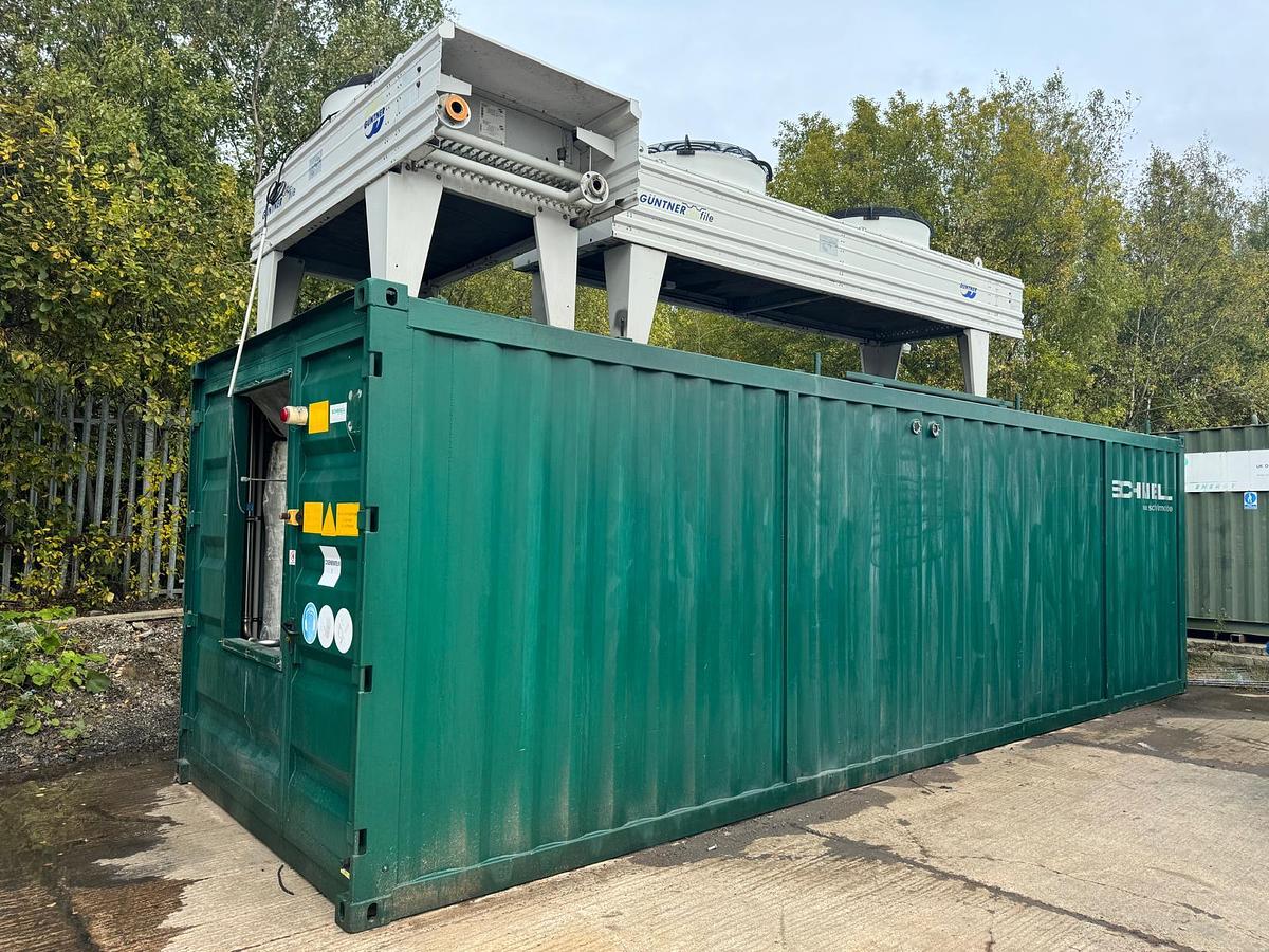 Scania Gas containerized 2x identical genset