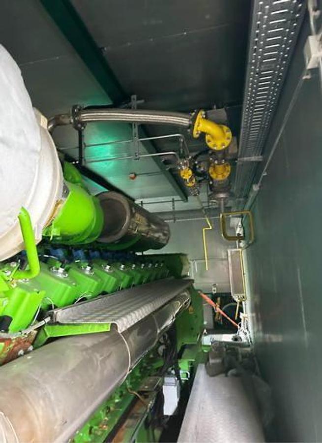 Jenbacher 620 Gas Generator Containerized Package 3 MW unit