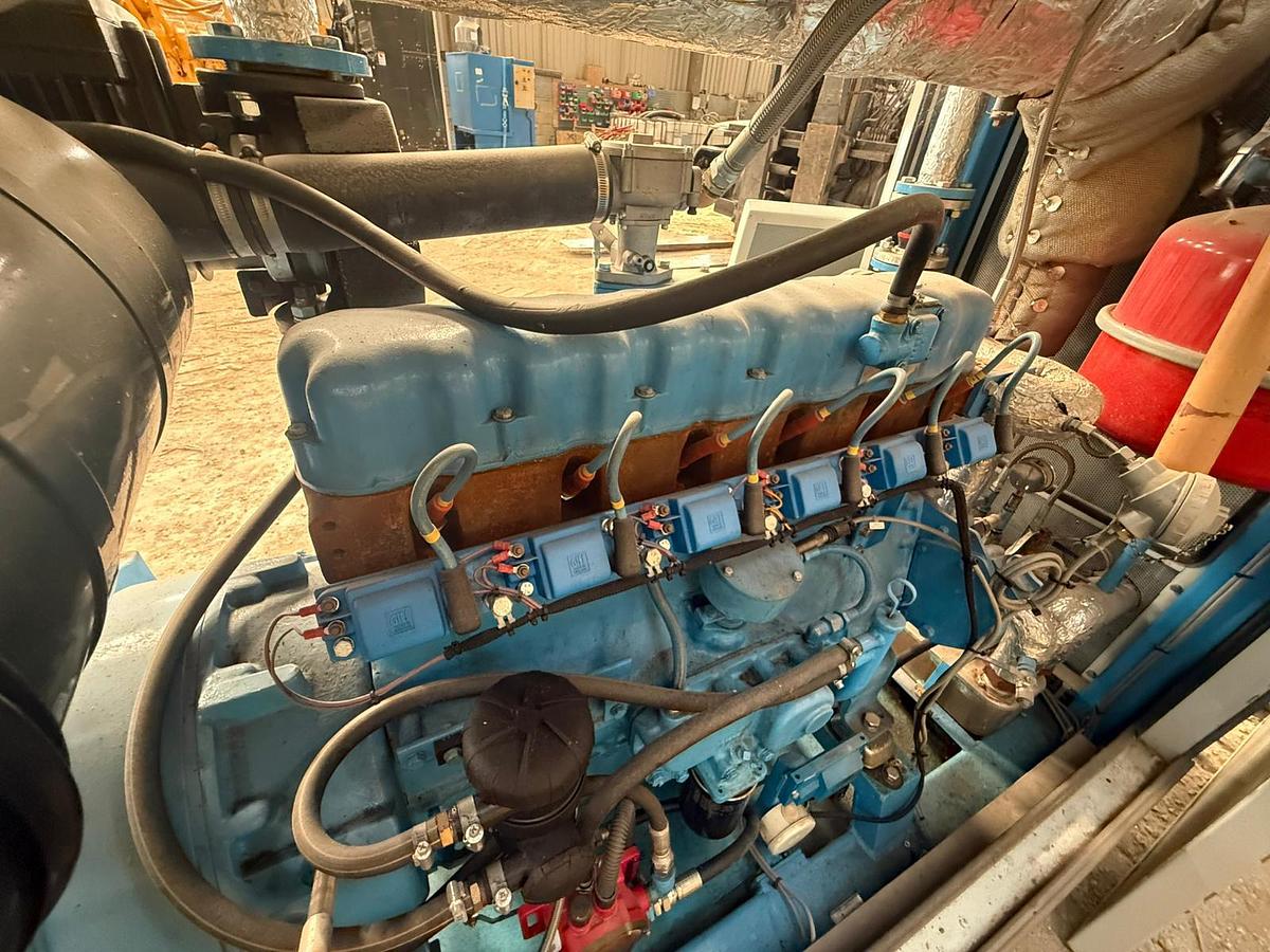 Used 2011 ARROW 35 kWe Arrow VR3-330 Gas CHP Generator Enalco Heat Exchanger Heinzmann Control