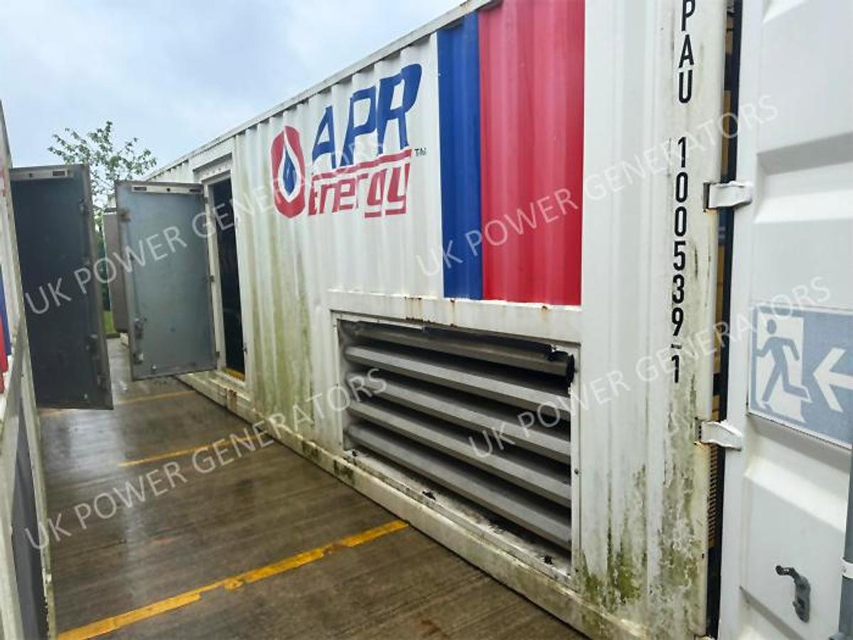 Used 2012 Caterpillar 3516C Gas Generator Containerized Package XL