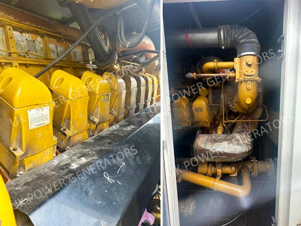 Used 2012 Caterpillar 3516C Gas Generator Containerized Package XL